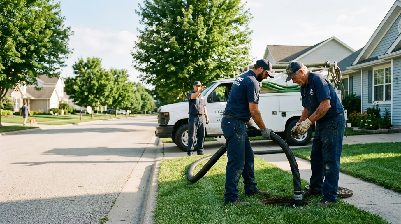 Emergency Septic Service in Lewistown, IL